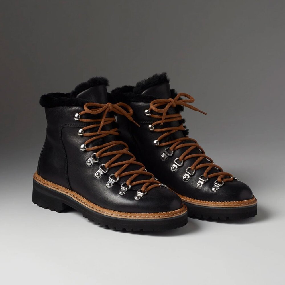 Aether Fracap Dolomite Boot with Shearling 38